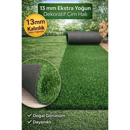Çim Halı 13mm Çim Halı