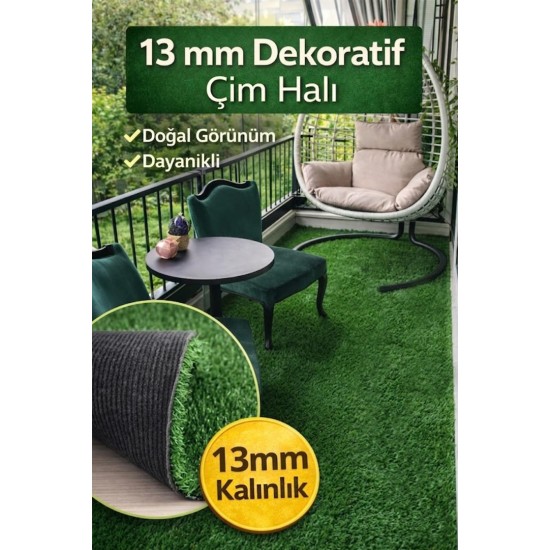 Çim Halı 13mm Çim Halı